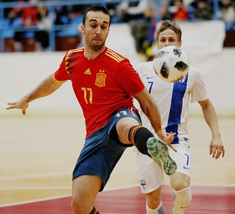 Amistoso entre España y Finlandia en A Malata (foto: Mero Barral / 13fotos para Ferrol360)