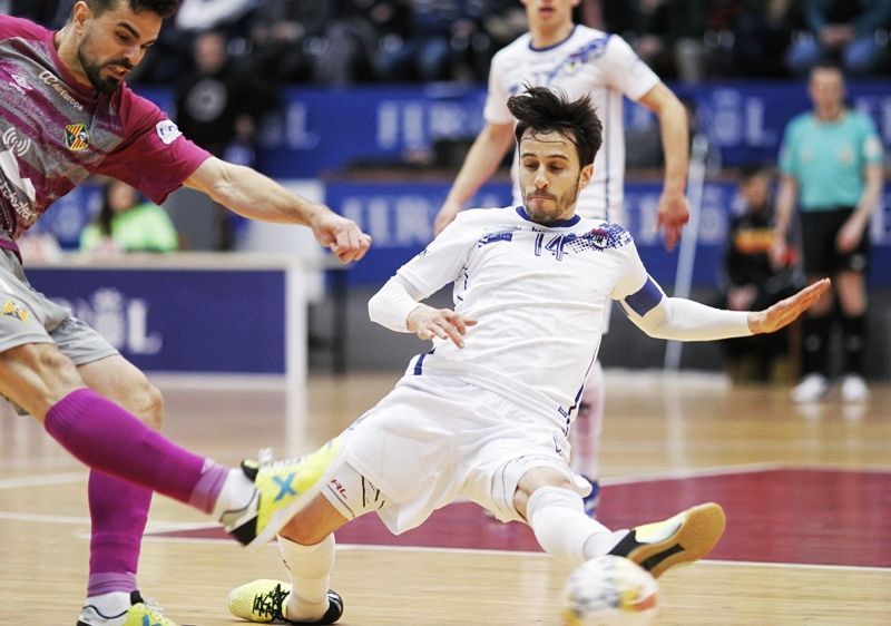 Imagen del O Parrulo-Palma Futsal (foto: Mero Barral / 13fotos para Ferrol360)