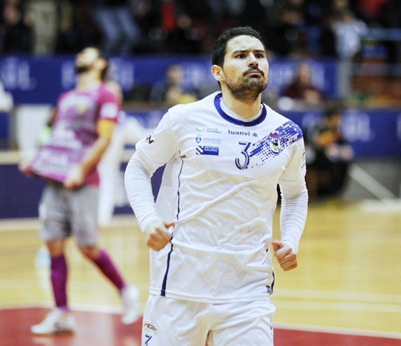 Imagen del O Parrulo-Palma Futsal (foto: Mero Barral / 13fotos para Ferrol360)