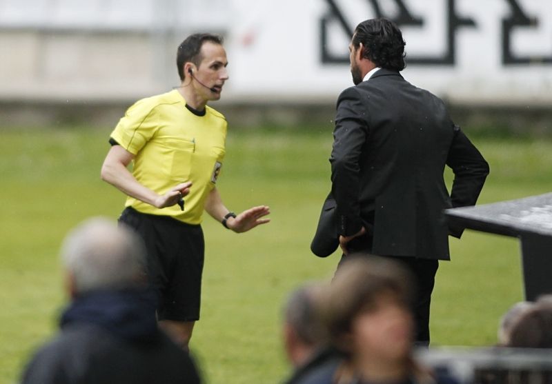 Imagen del Racing-Real Valladolid B (foto: Mero Barral / 13fotos para Ferrol360)