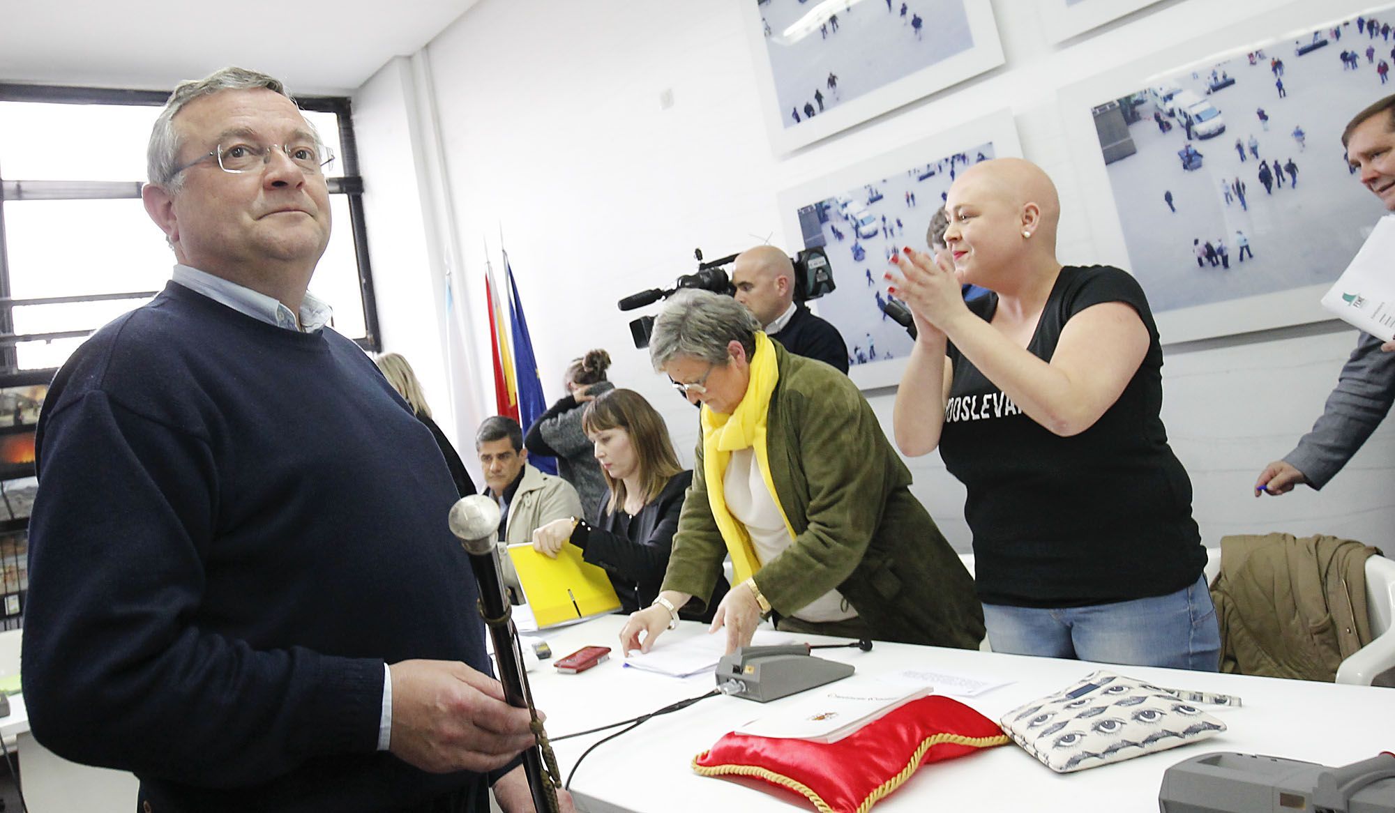 Pleno de moción de censura en Fene (foto: Mero Barral / 13fotos para Ferrol360)