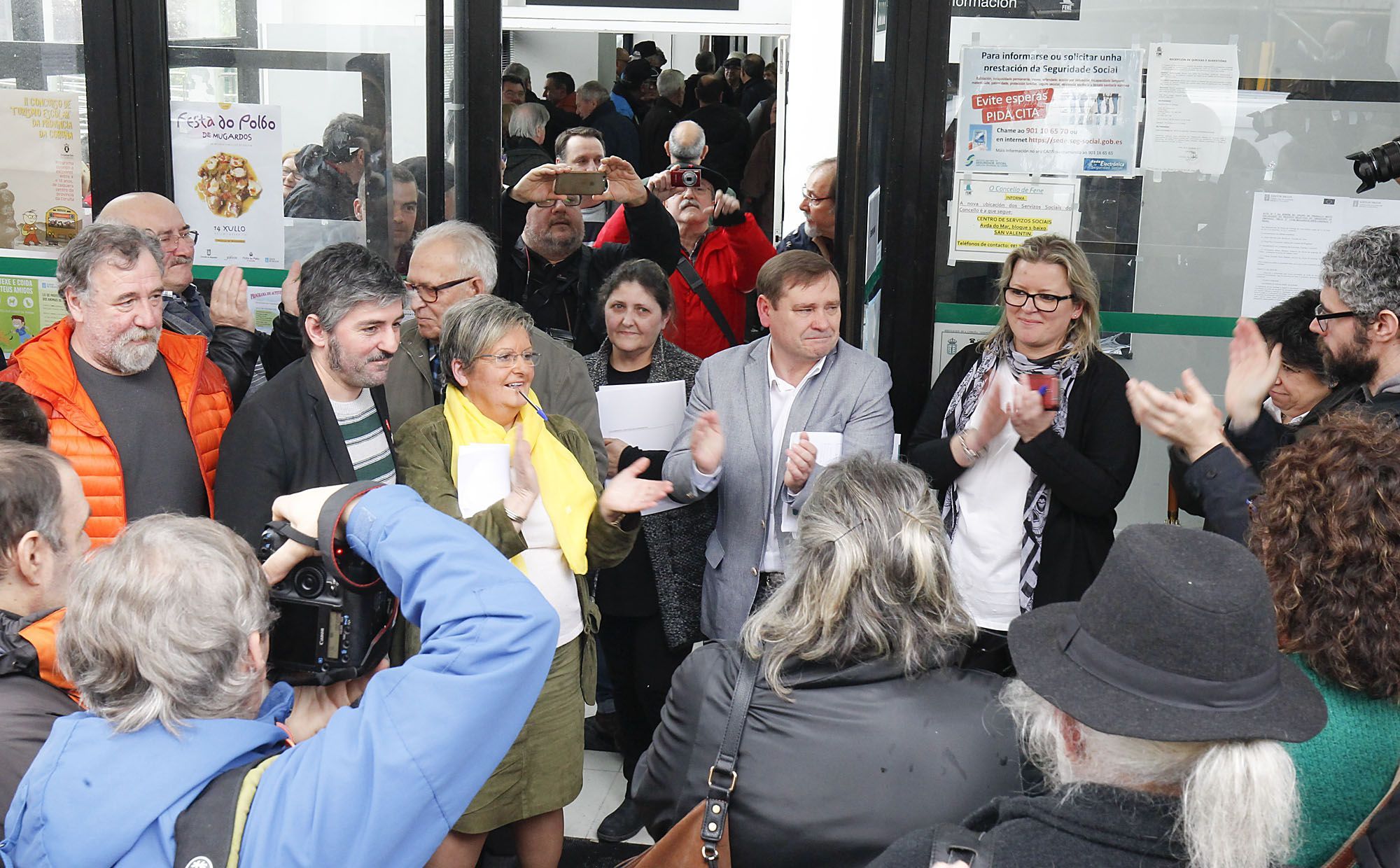 Pleno de moción de censura en Fene (foto: Mero Barral / 13fotos para Ferrol360)