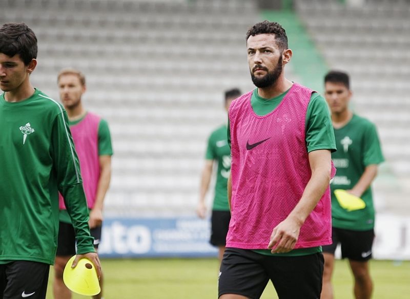 Primer entrenamiento del Racing (foto: Mero Barral / 13fotos para Ferrol360)