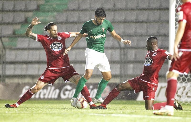 Imagen del Racing-Deportivo en el Trofeo Concepción Arenal (foto: Mero Barral / 13fotos para Ferrol360)