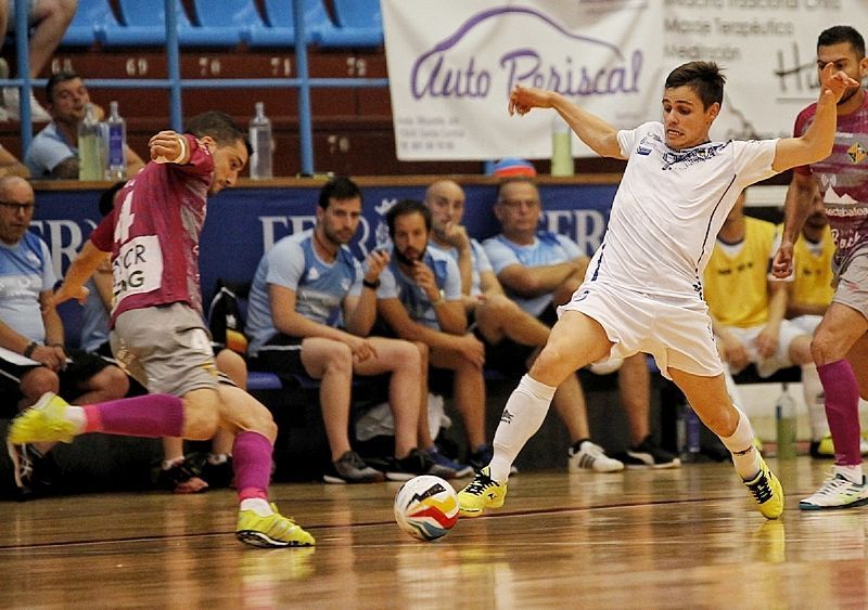 Presentación de O Parrulo ante Palma Futsal (foto: Mero Barral / 13fotos para Ferrol360)