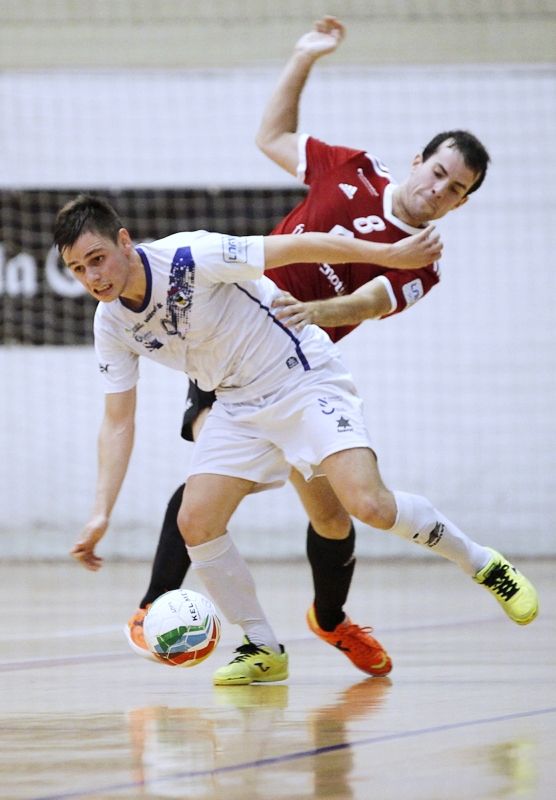 Isma, en el O Parrulo-Fútbol Emotion Zaragoza (foto: Mero Barral / Ferrol360)