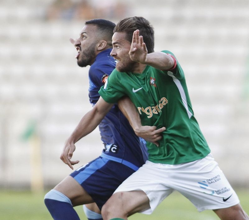 Pablo Rey, en una imagen del Racing-Silva (foto: Mero Barral / Ferrol360)