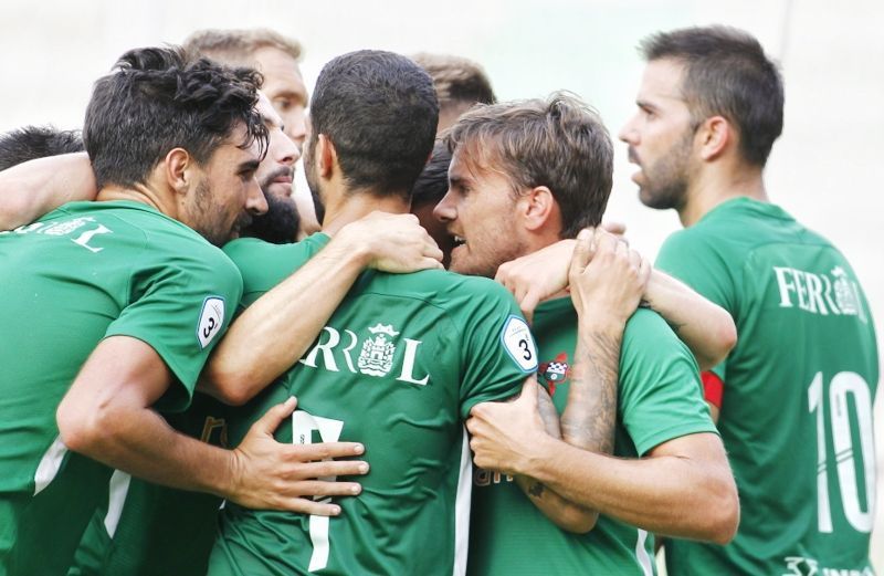 Imagen del Racing-Ourense CF (foto: Mero Barral / 13fotos para Ferrol360)
