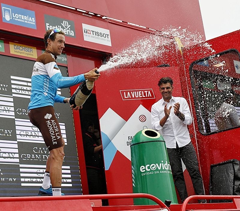 Llegada de la Vuelta a Estaca de Bares (foto: Mero Barral / Ferrol360)
