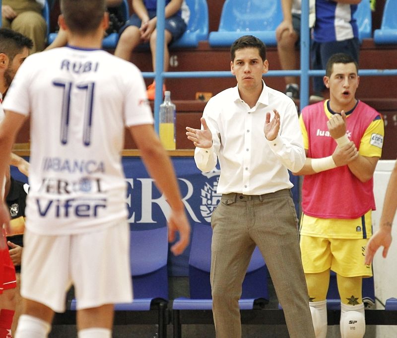 Diego Ríos, en el O Parrulo-Jimbee Cartagena (foto: Mero Barral / Ferrol360)