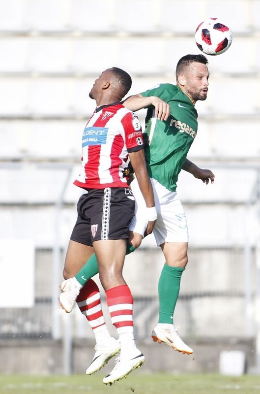 Marcos Álvarez, en el Racing-Céltiga (foto: Mero Barral / Ferrol360)