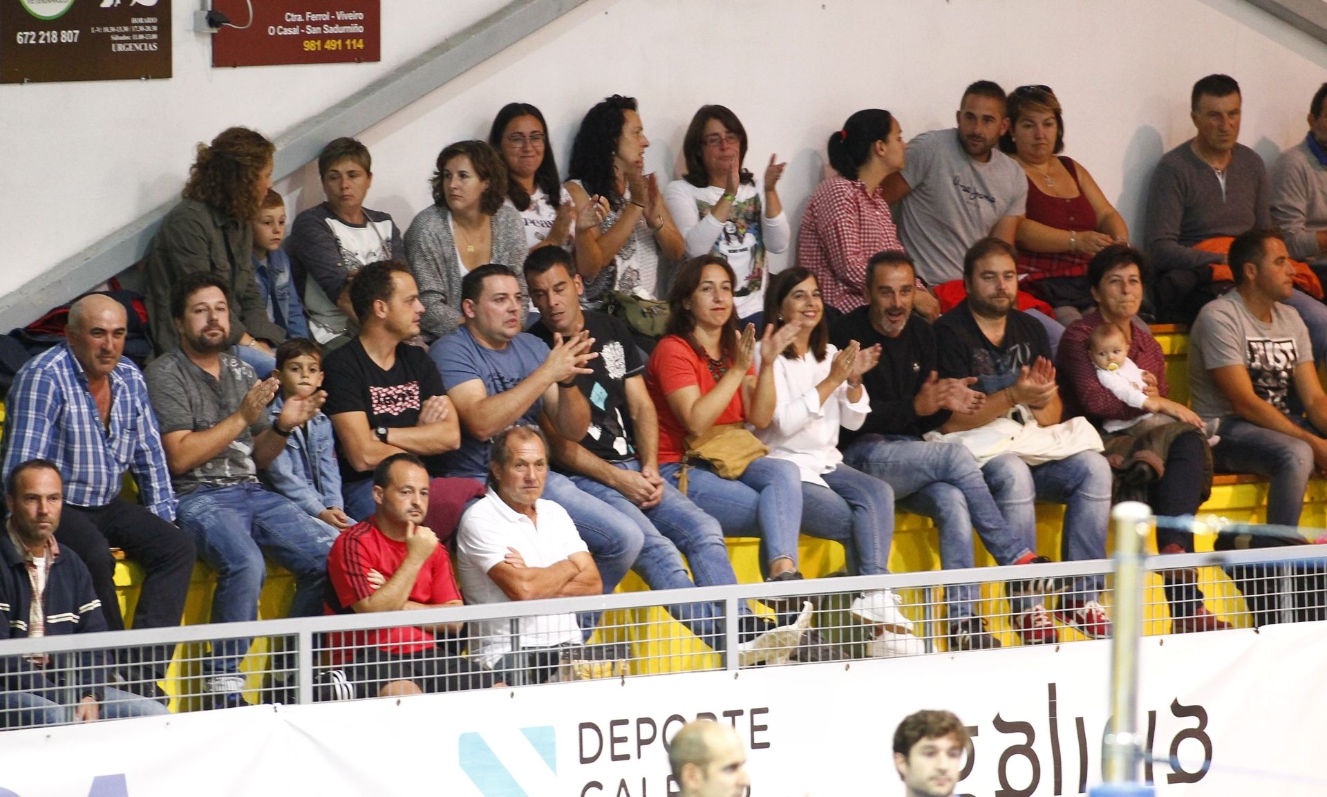 Partido de Superliga masculina de voleibol entre Intasa Aldebarán San Sadurniño y Río Duero Soria (foto: Mero Barral / Ferrol360)