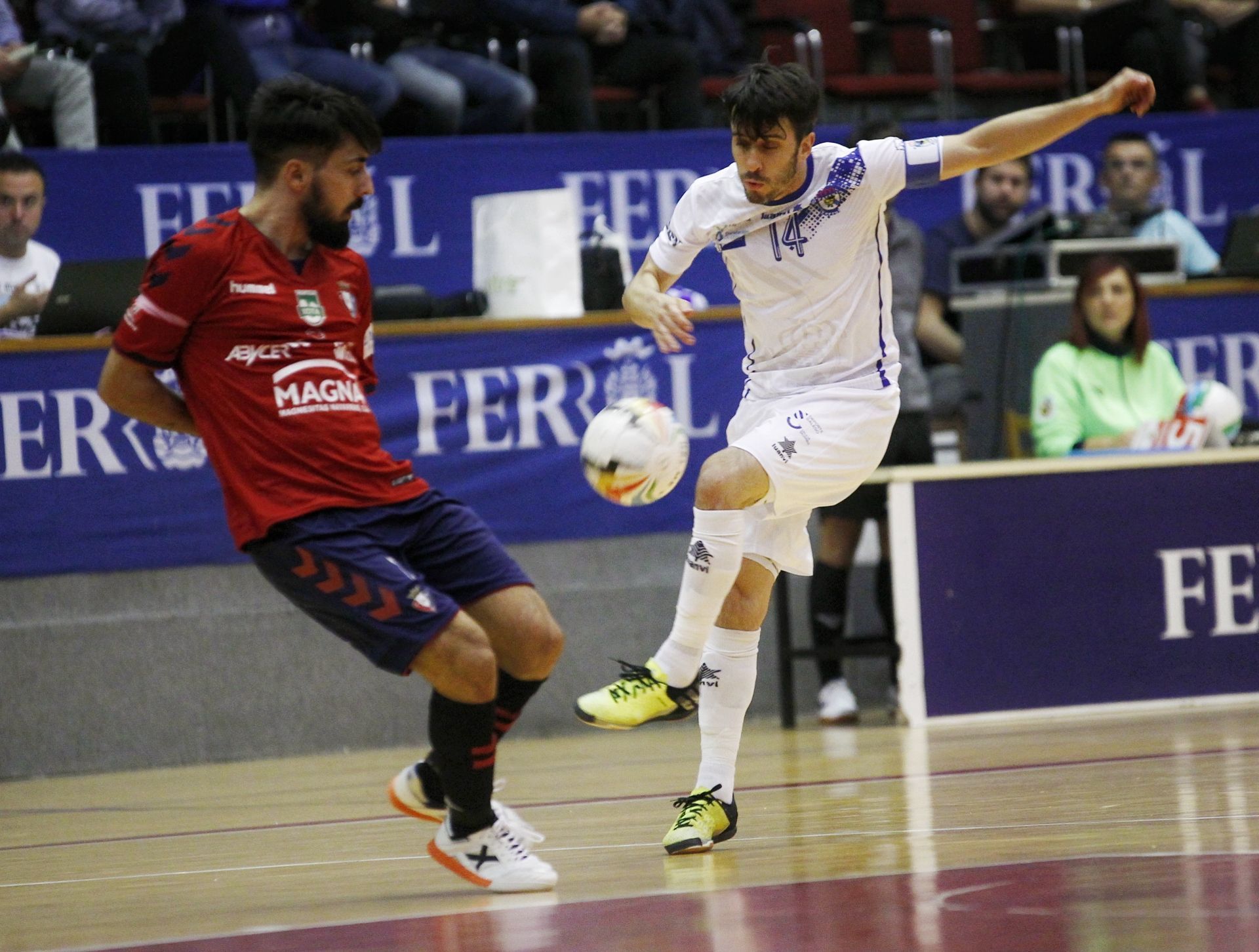 Imagen del O Parrulo-Osasuna Magna (foto: Mero Barral / Ferrol360)
