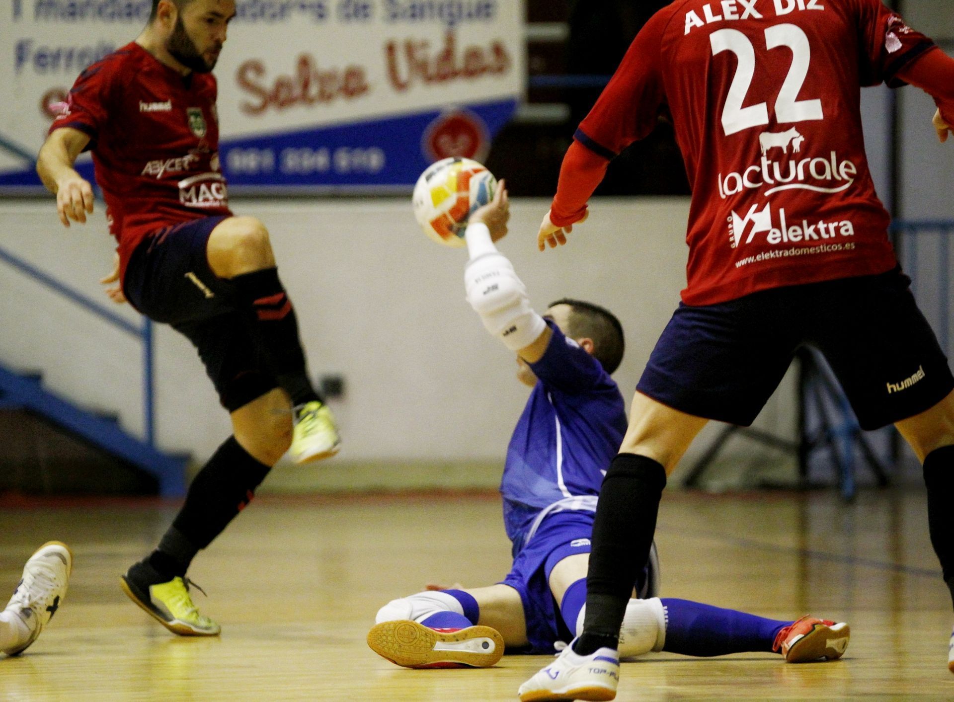 Imagen del O Parrulo-Osasuna Magna (foto: Mero Barral / Ferrol360)