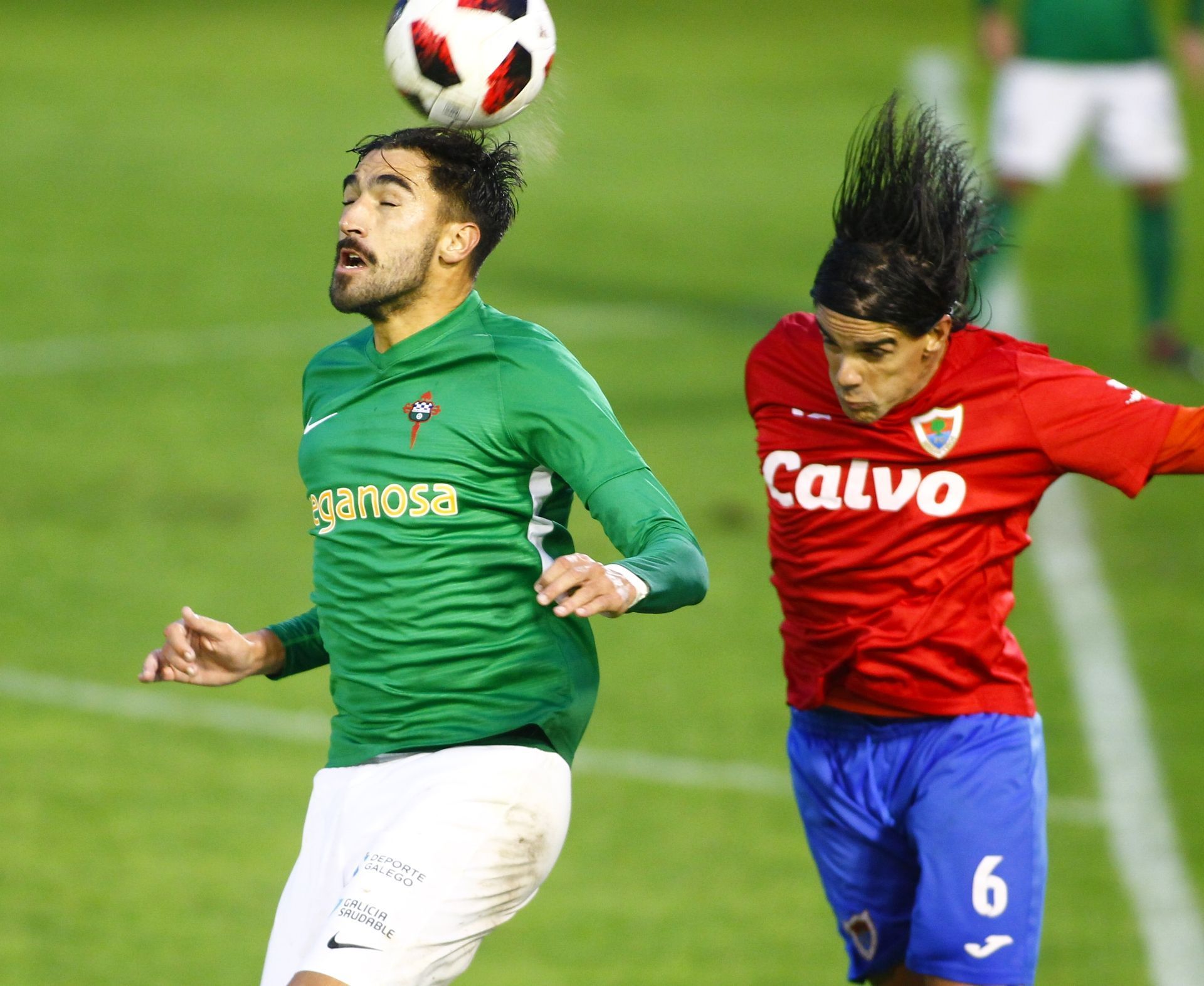Juan Antonio, en el Racing-Bergantiños (foto: Mero Barral / Ferrol360)