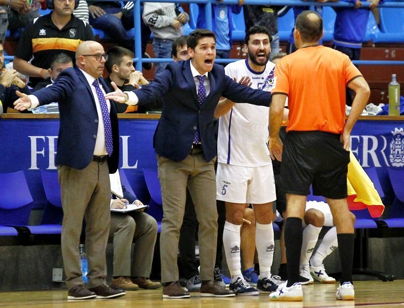 Diego Ríos, en una imagen del O Parrulo-Industrias Santa Coloma (foto: Mero Barral / Ferrol360)