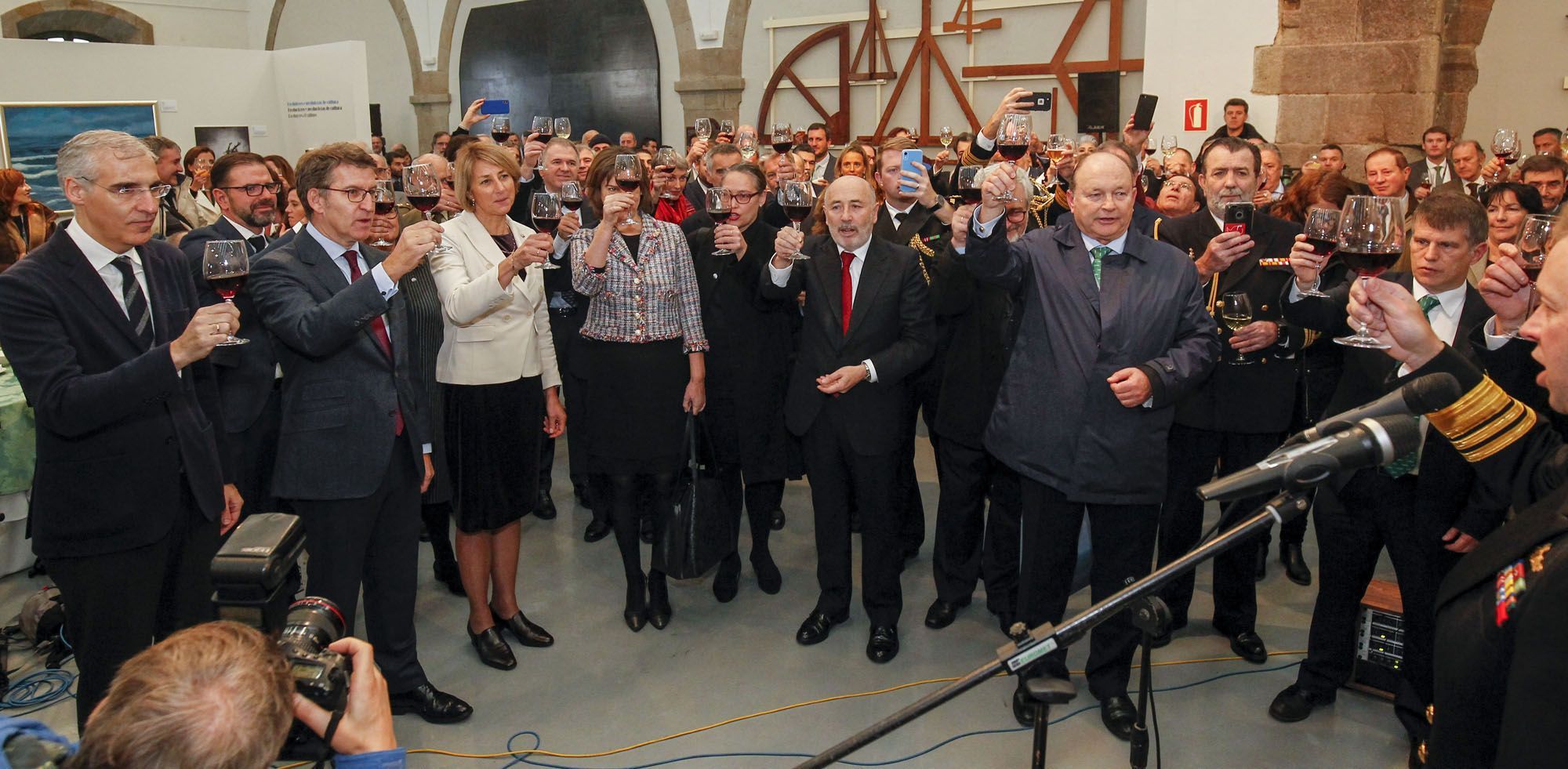 Botadura del «Supply» en Navantia Ferrol (foto: Mero Barral / Ferrol360)