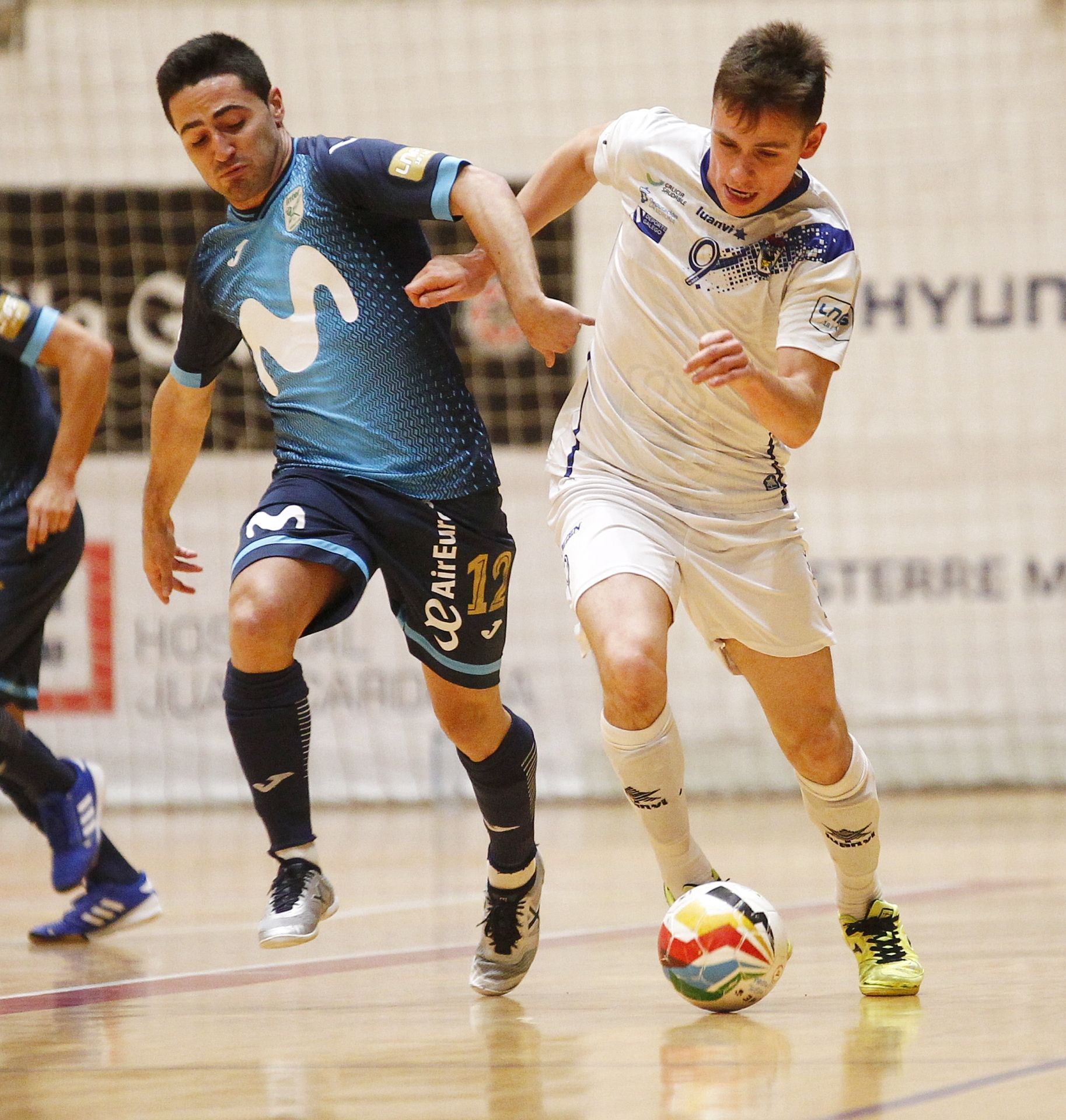 Isma, durante el O Parrulo-Movistar Inter (foto: Mero Barral / Ferrol360)