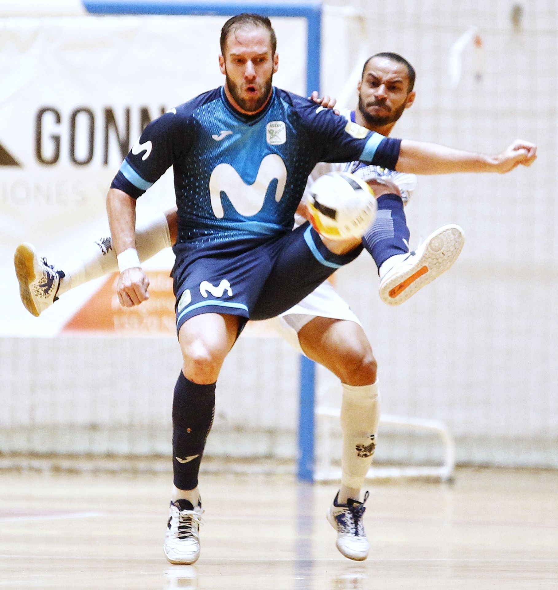 Imagen del O Parrulo-Movistar Inter (foto: Mero Barral / Ferrol360)