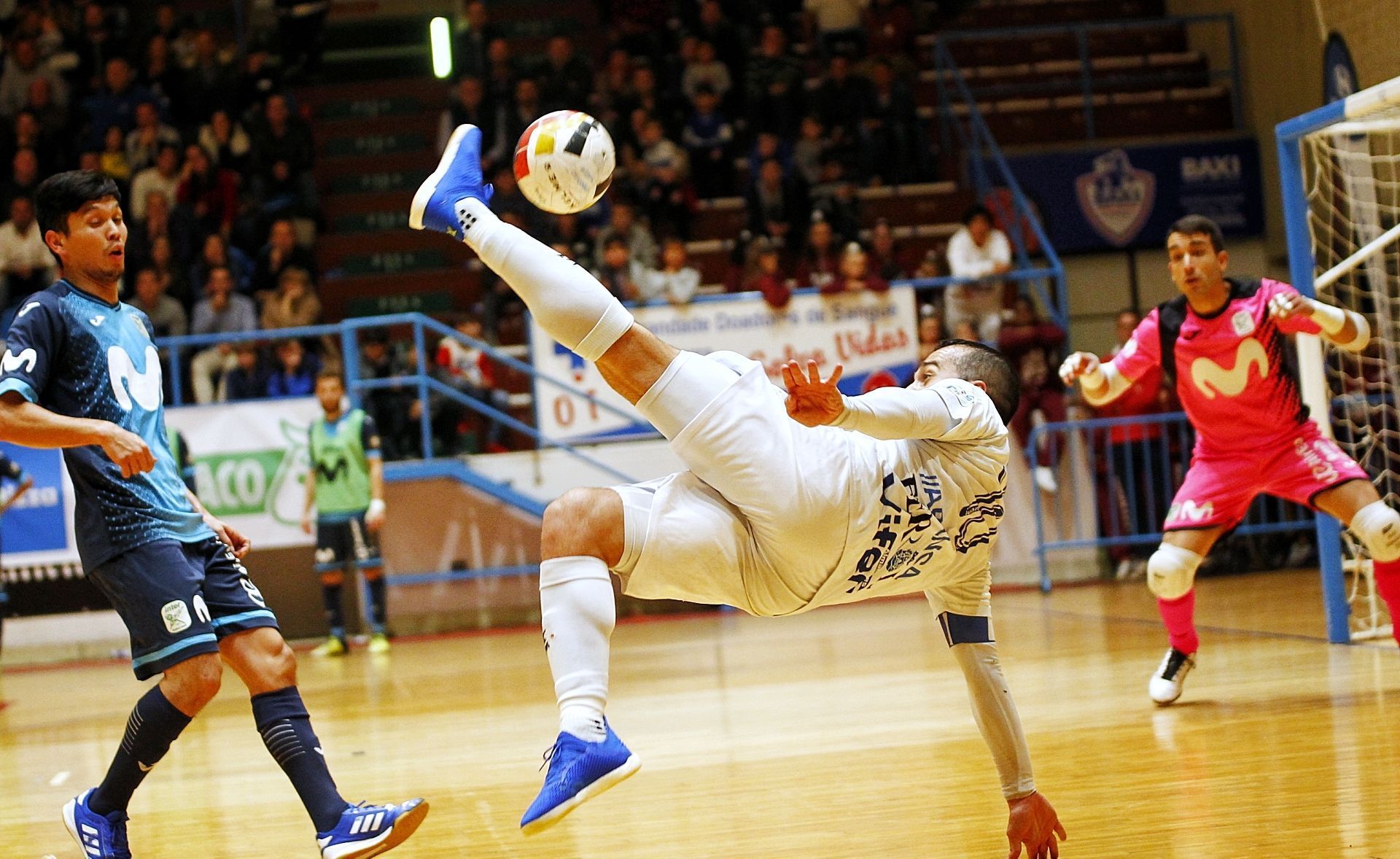 Imagen del O Parrulo-Movistar Inter (foto: Mero Barral / Ferrol360)