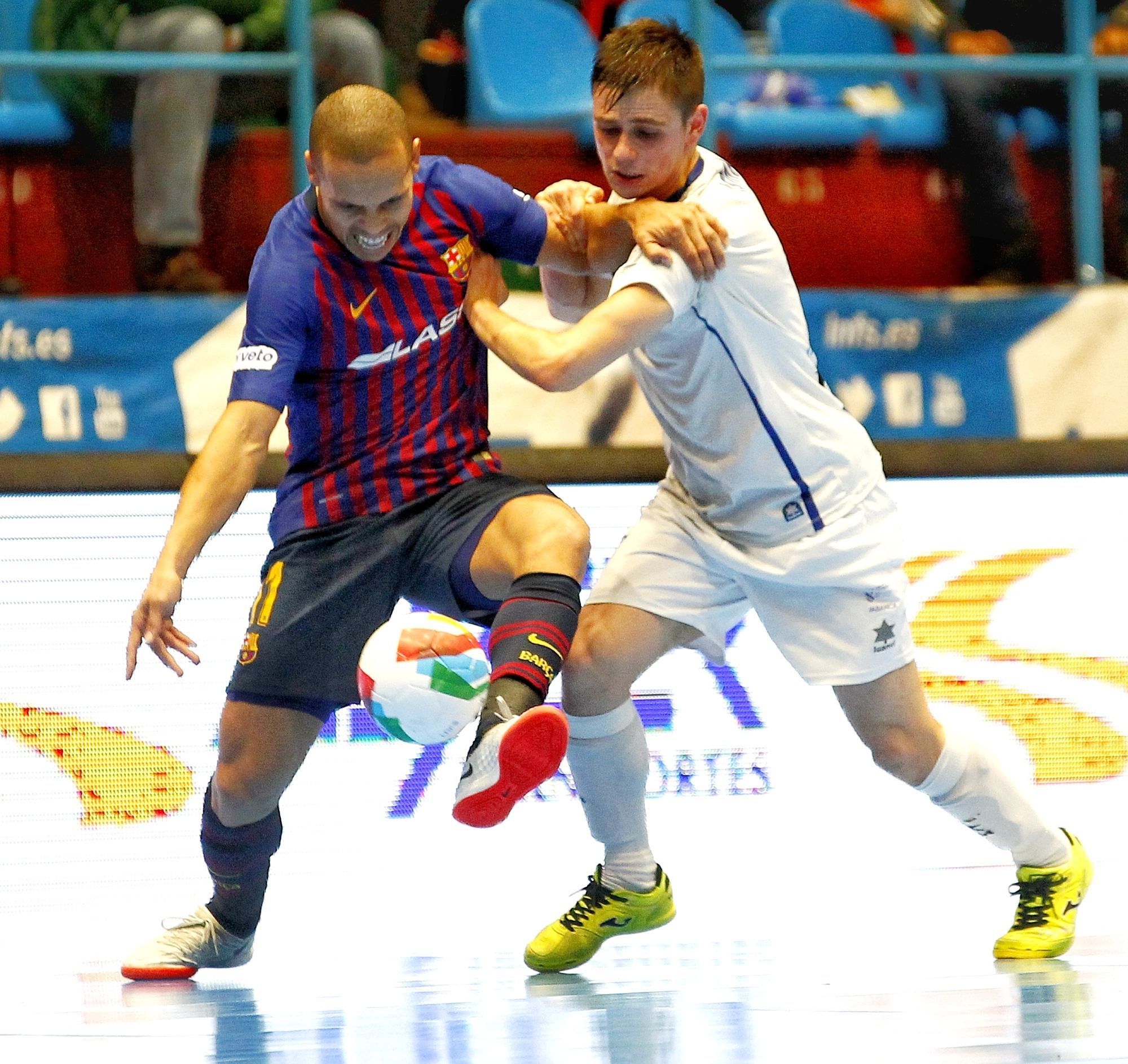 Imagen del O Parrulo-Barça (foto: Mero Barral / Ferrol360)