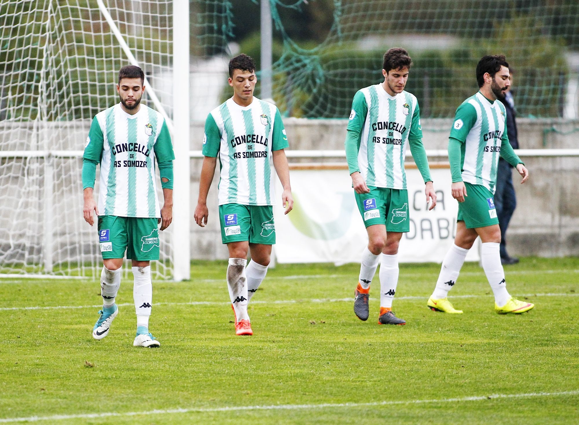 Imagen del Somozas-Ourense CF (foto: Mero Barral / Ferrol360)