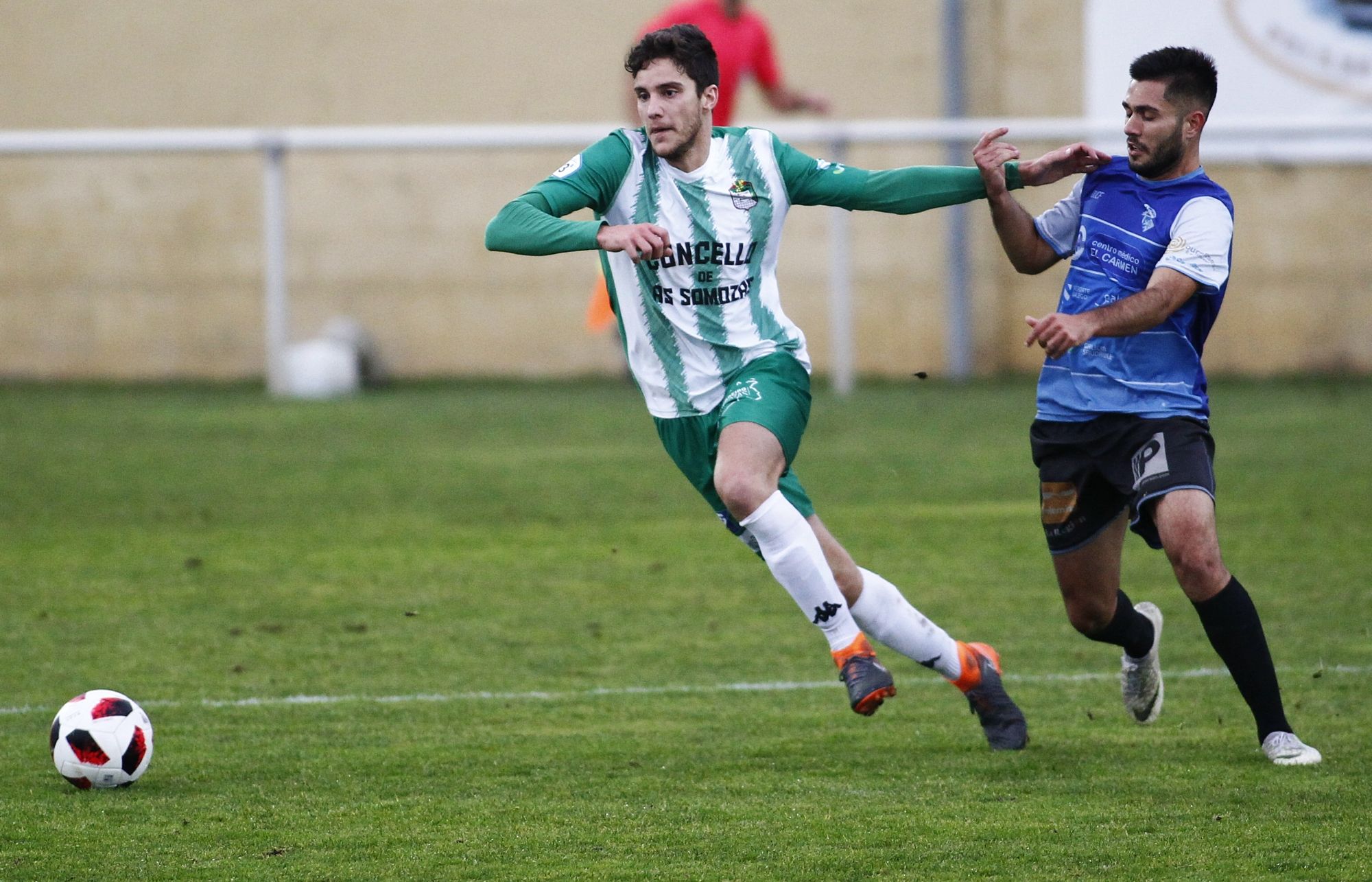 Imagen del Somozas-Ourense CF (foto: Mero Barral / Ferrol360)