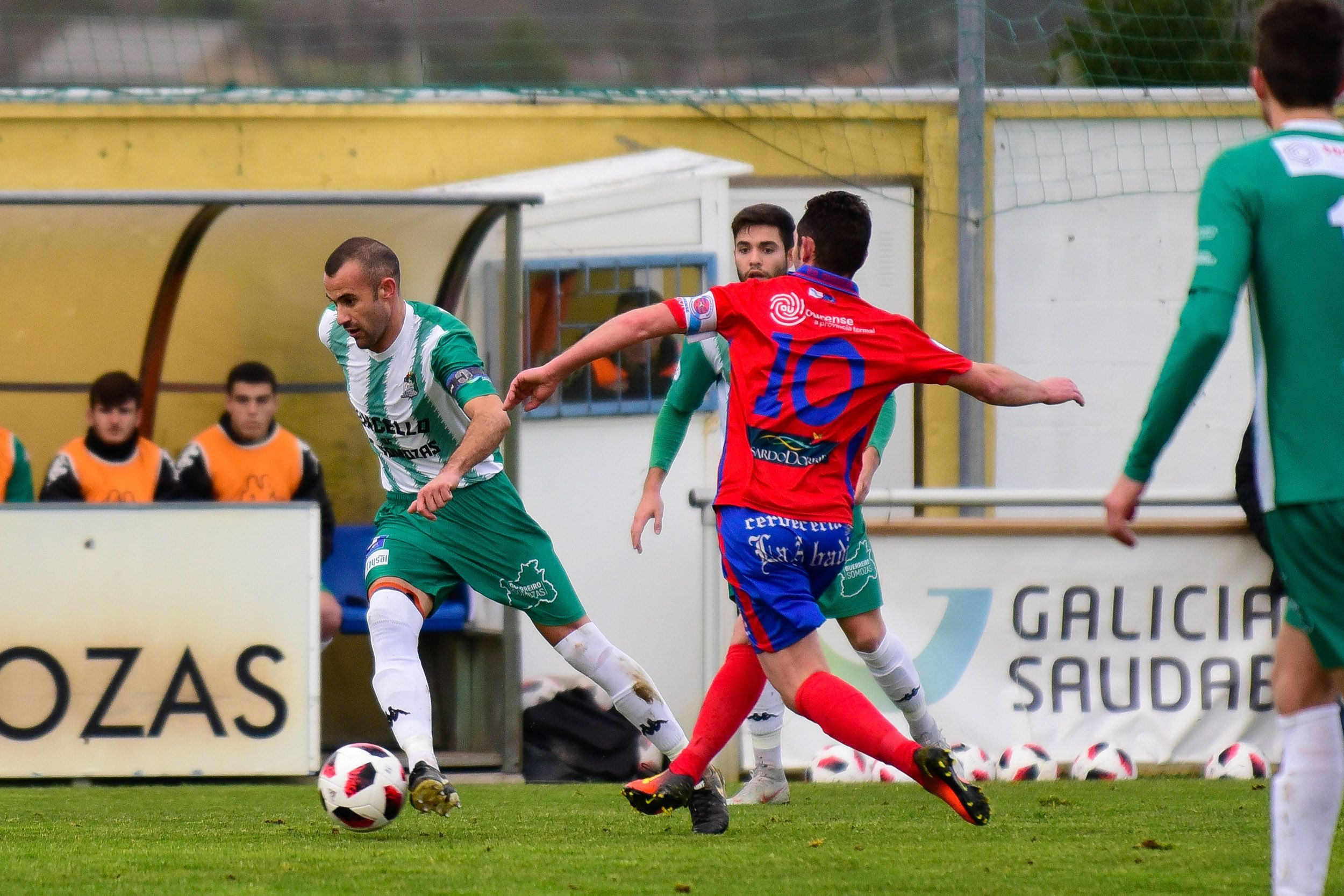 Imagen del Somozas-UD Ourense (foto: Ferrol360)