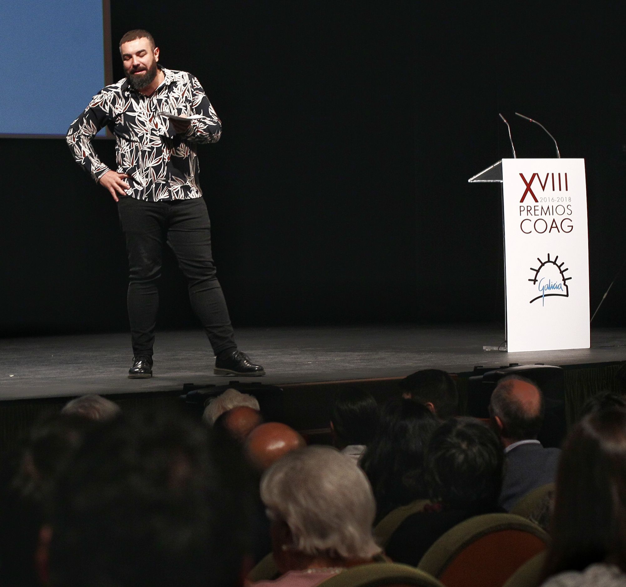 La gala de los arquitectos gallegos se ha celebrado en el Jofre (foto: Mero Barral / Ferrol360)