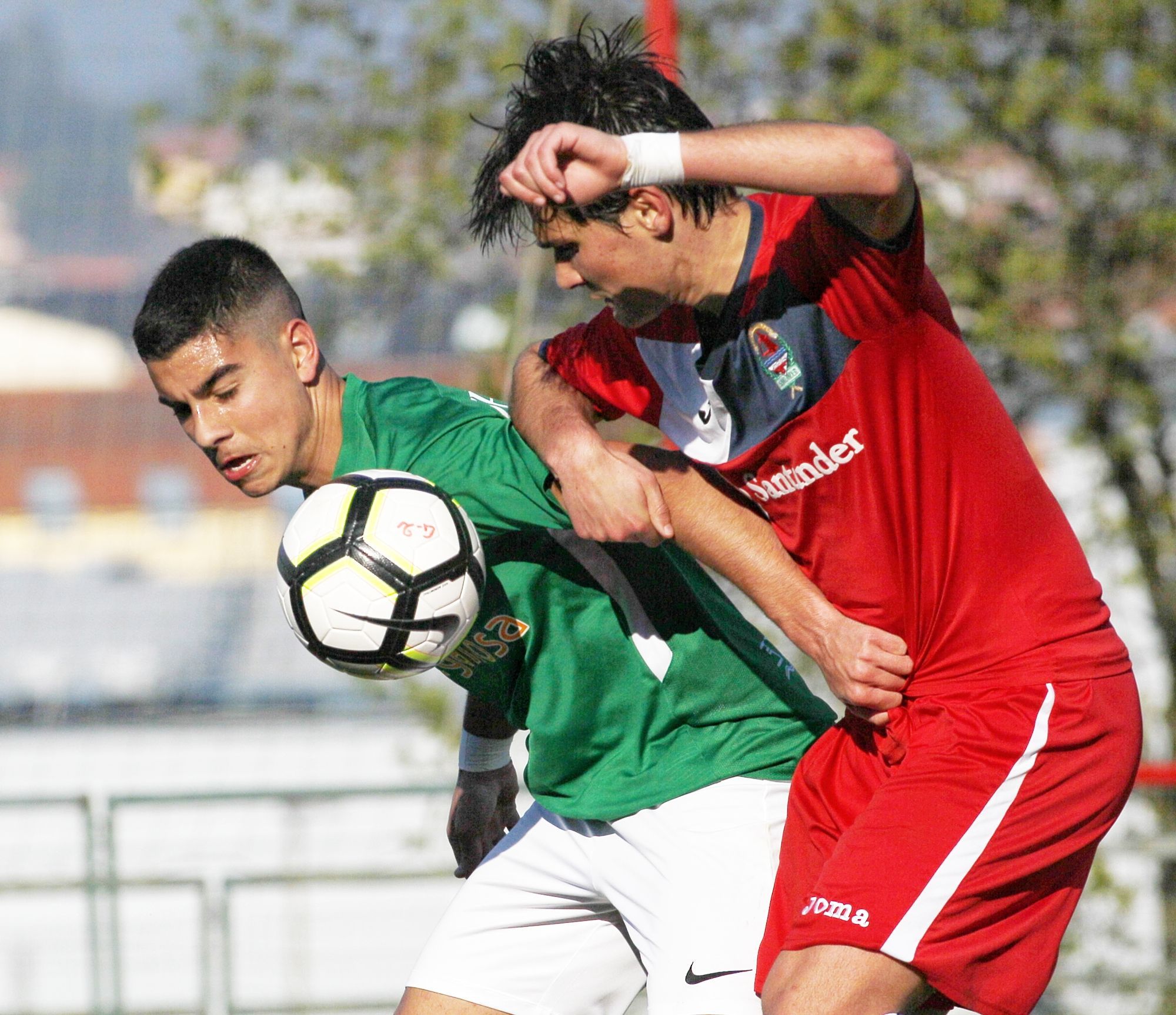 Imagen del Racing-Bansander de juveniles (foto: Mero Barral / Ferrol360)