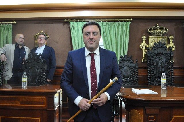 Valentín González Formoso, en el pleno de este sábado (cedida)
