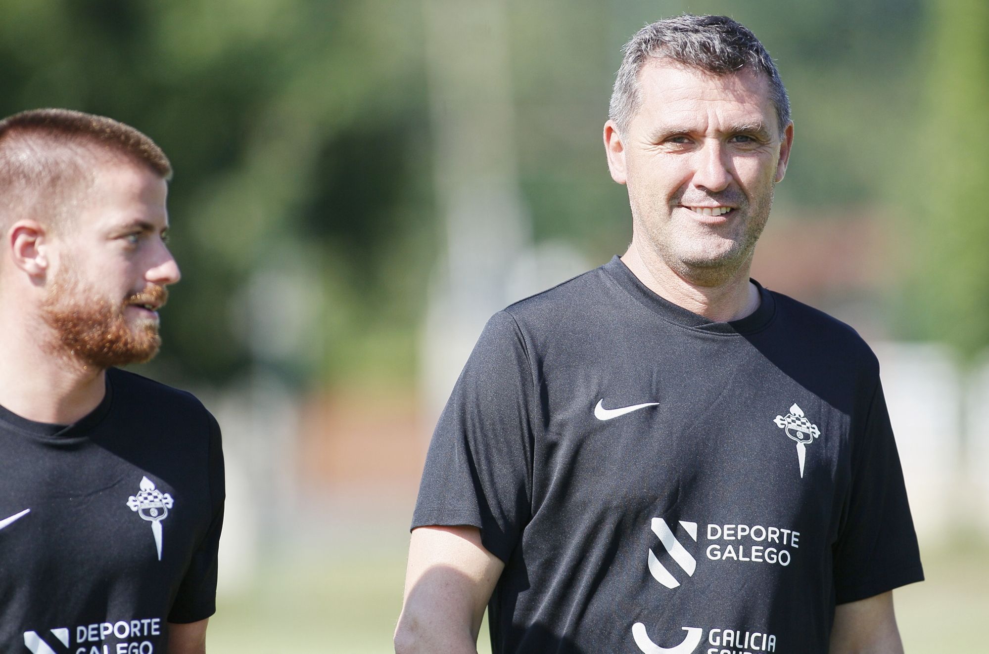 Primer entrenamiento del Racing (foto: Ferrol360)