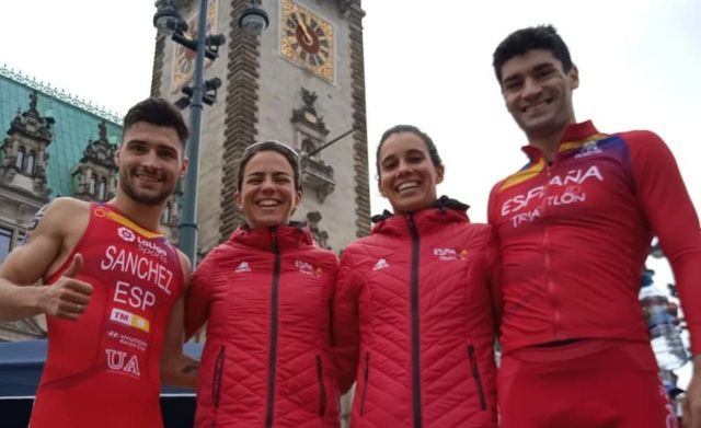 Casillas se sumó al equipo español (foto: Federación Española de Triatlón)