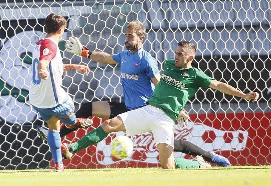 Imagen del Racing-Sporting de Gijón B (foto: Mero Barral / Ferrol360)