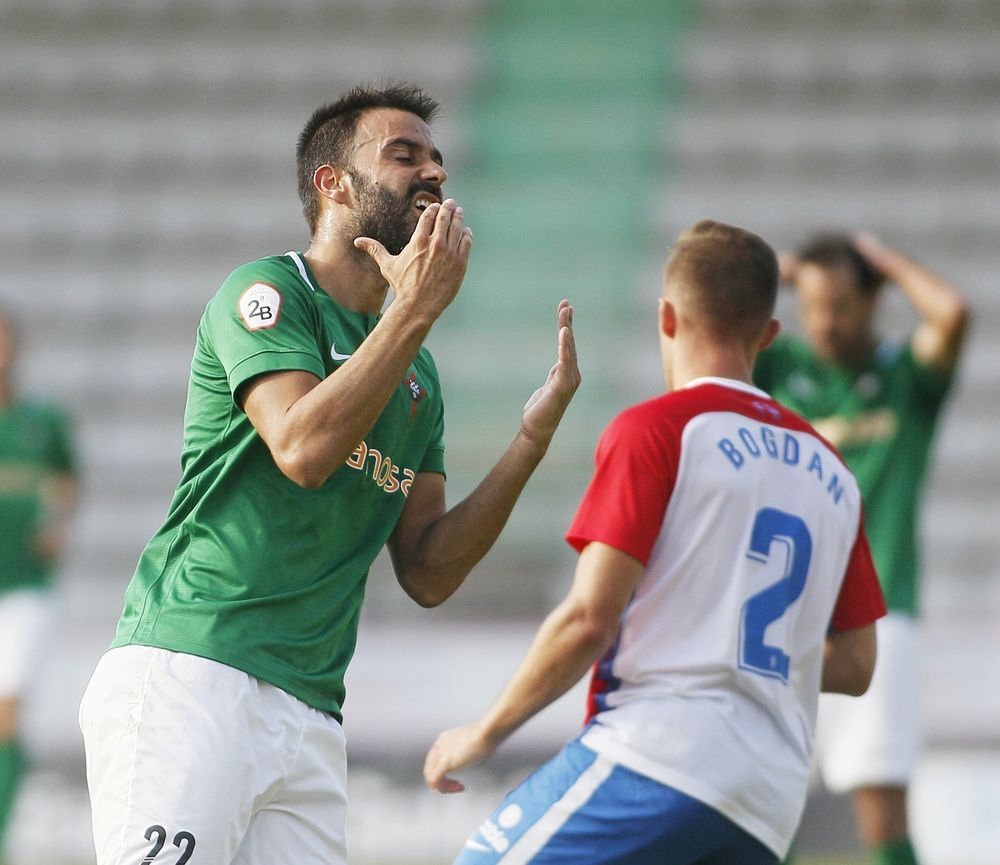 Imagen del Racing-Sporting de Gijón B (foto: Mero Barral / Ferrol360)