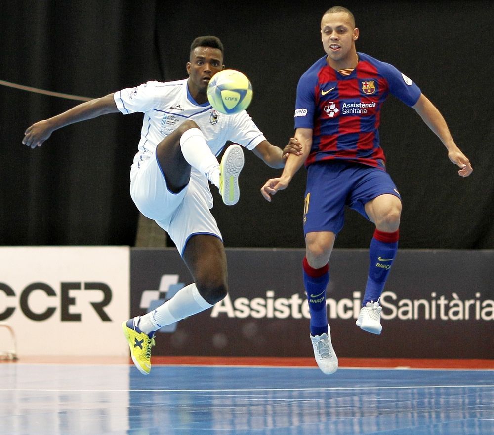 Imagen del O Parrulo-Barça (foto: Mero Barral / Ferrol360)