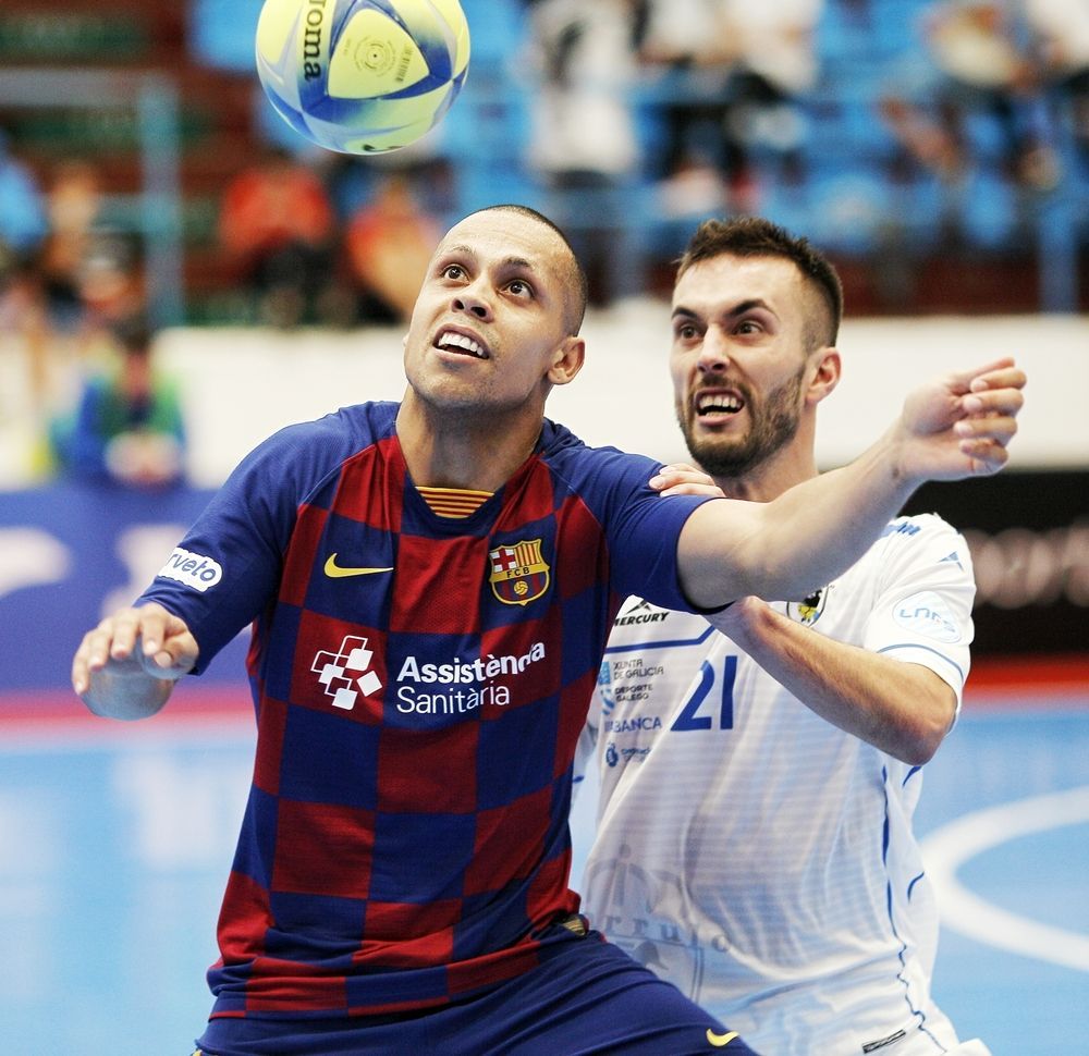Imagen del O Parrulo-Barça (foto: Mero Barral / Ferrol360)