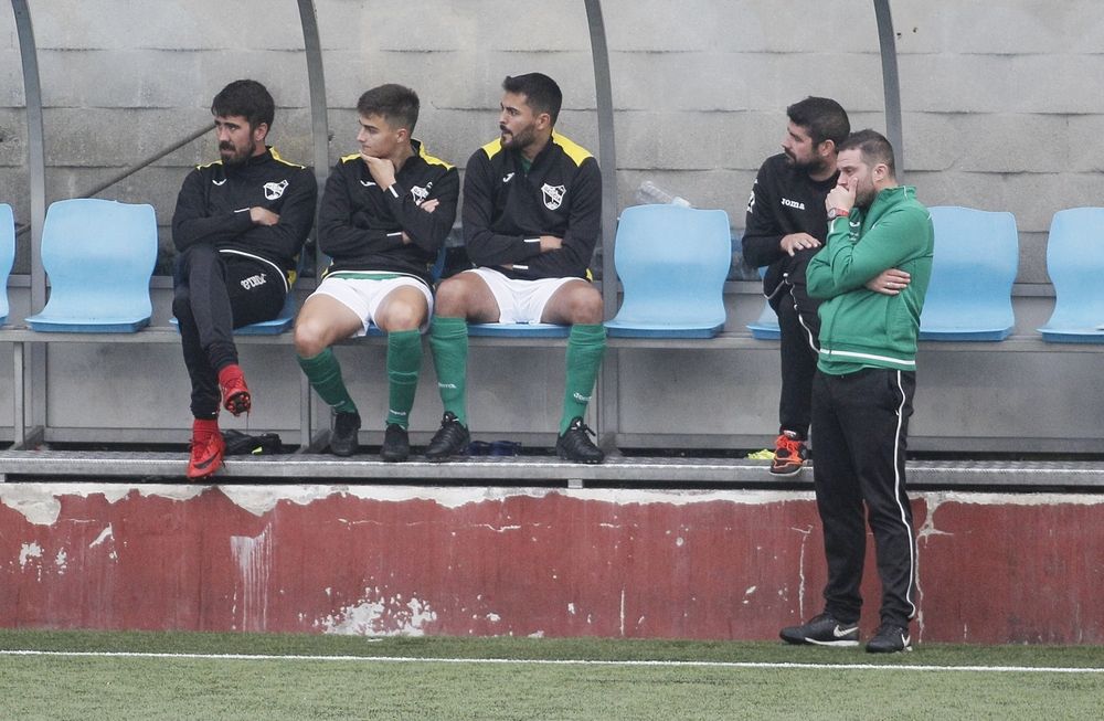 Imagen del Atlético Coruña Montañeros-Galicia de Mugardos (foto: Mero Barral / Ferrol360)