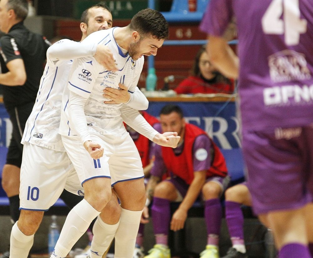 Imagen del O Parrulo-Palma Futsal (foto: Mero Barral / Ferrol360)
