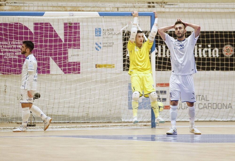 Imagen del O Parrulo-Palma Futsal (foto: Mero Barral / Ferrol360)