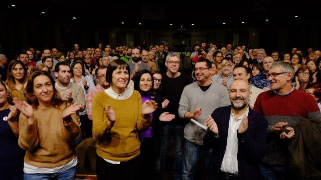 Mitin central en el Jofre (foto: BNG)