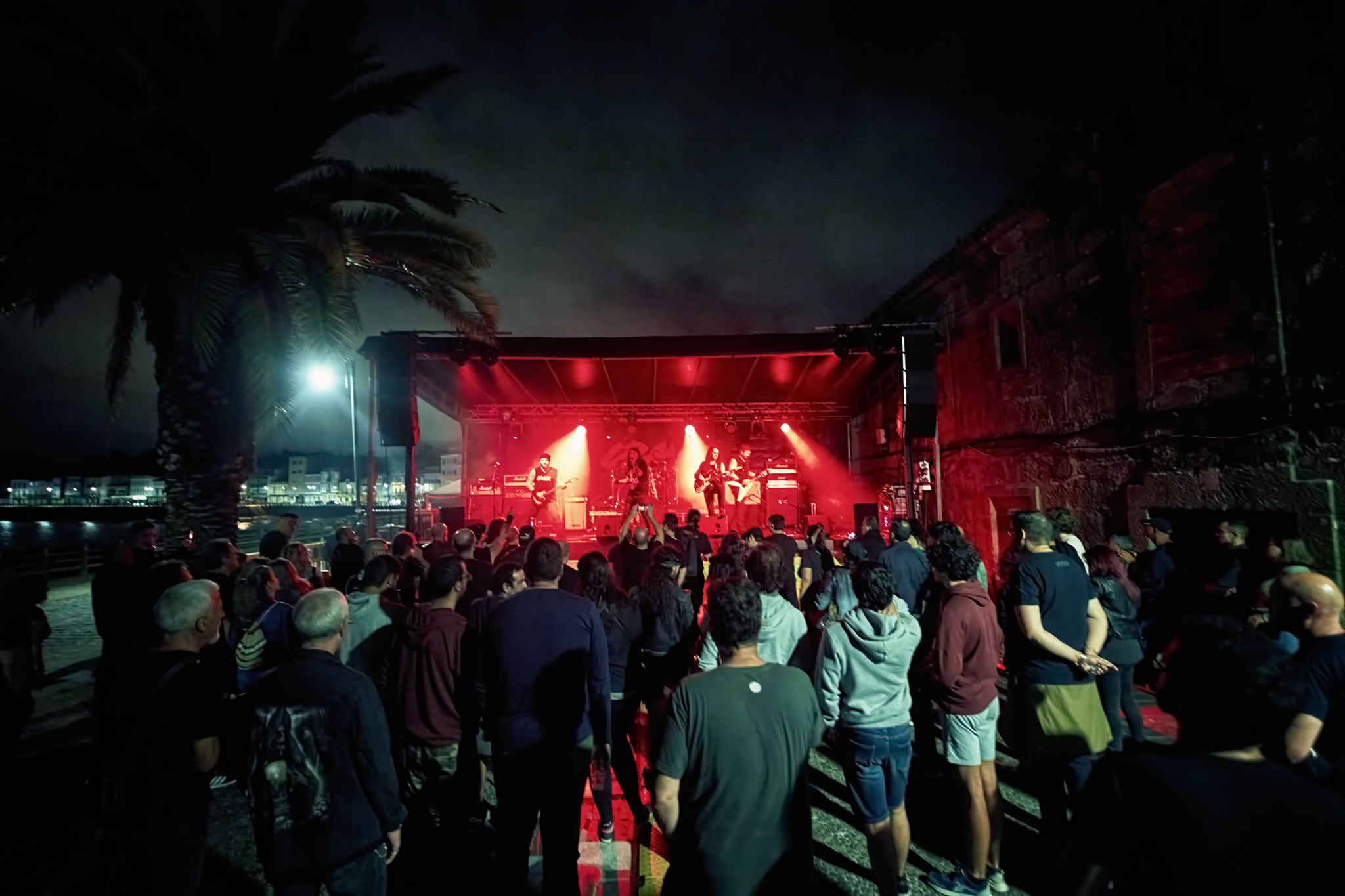 Imagen de archivo de un concierto en Mugardos