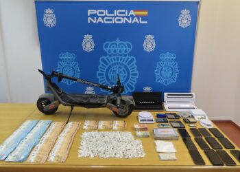 Cae parte de una red criminal que repartía cocaína en coche y patinete por Ferrol las 24 horas