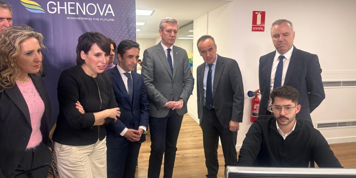 Rueda defiende la eólica marina tras visitar Ghenova en Ferrol