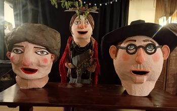 Os cabezudos de Neda. A Piruchela