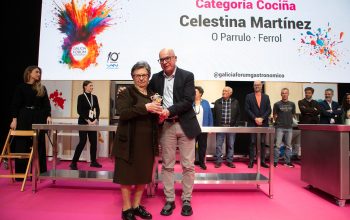 Celestina Martínez, de O Parrulo (Ferrol)