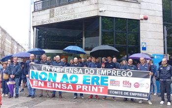 Concentracion Xunta Ferrol Einsa Print