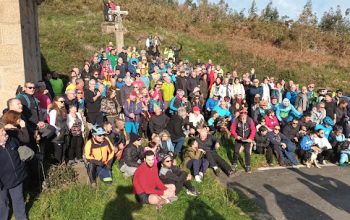 Club de Montaña Alpinista Abrente Ferrol, caminata del año nuevo