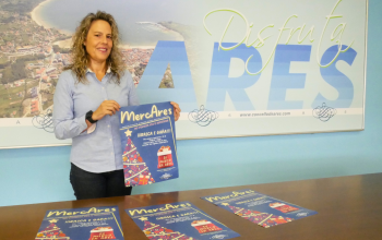 Lucía Blanco en la presentación de MercAres
