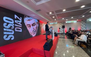 Homenaje a Suso Díaz hoy en Santiago de Compostela